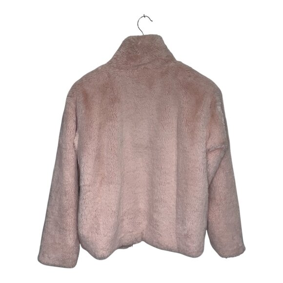 Patagonia Women’s Furry Fleece Jacket XXL (Jr) Pink Blush Full Zip - Picture 3 of 7